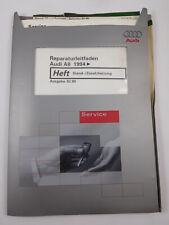 Reparaturleitfaden  Audi A8 V8 V6 S8 TDI  Standheizung Zusatzheizung Diagnose