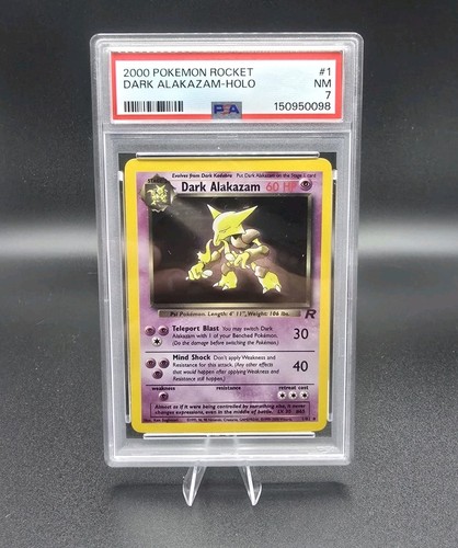 Dark alakazam psa pokemon - alakazam,