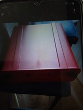 Olivetti Valentine Schreibmaschine Rot Tragbar Vintage Retro