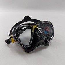 CRESSI Big Eyes Eine Größe Evo Mask Black/Yellow - Maske Big Eyes Evo, zum Tauch
