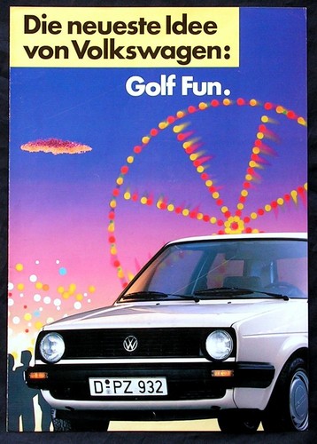 Golf prospekt 1986 - 2,