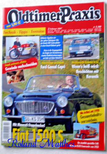 Oldtimer praxis fiat 1500 - praxis, 2-07+fiat