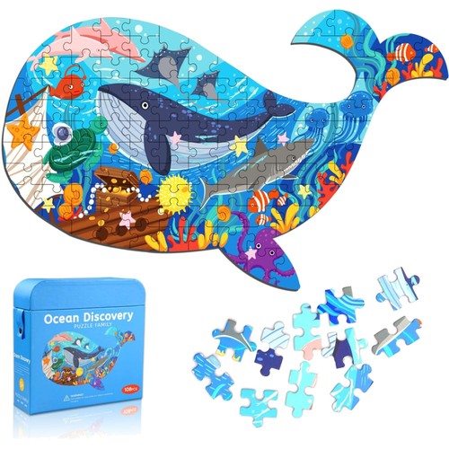 Kinder puzzle fisch - meer, 108