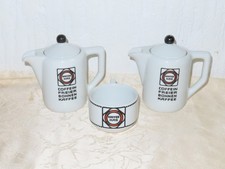 Konvolut Porzellan Kaffeekannen+ Tasse "Kaffee Hag" 3 Teilig!
