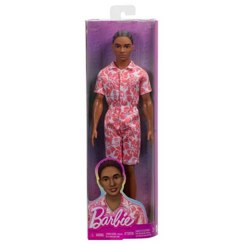 Hawaiian print overall ken - print,