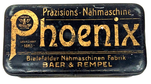 Alte blechdose phönix - blechdose,