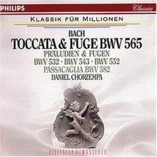Bach - CD - Toccata & Fuge d-moll, BWV 565/Passacaglia, BWV 582.. (Philips, 1...