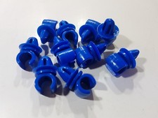 10 X BLAUE KRAFTSTOFFROHRCLIPS