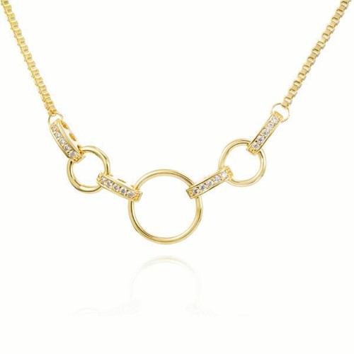 Damen kette gold vergoldet - kette,