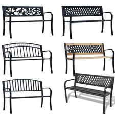 Metall Gartenbank Alu Sitzbank