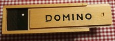Domino aus Holz - Altes Spiel
