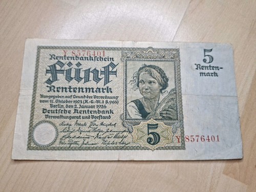 Rentenmark 1926 - 5,