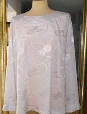 Seidenbluse XL