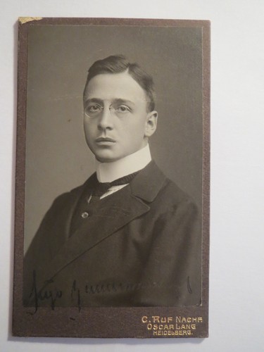 Heidelberg student hugo - -,