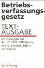 Betriebsverfassungsgesetz buch - betriebsverfassungsgesetz,