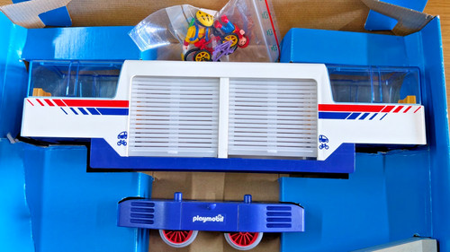 Playmobil eisenbahn waggon - eisenbahn,