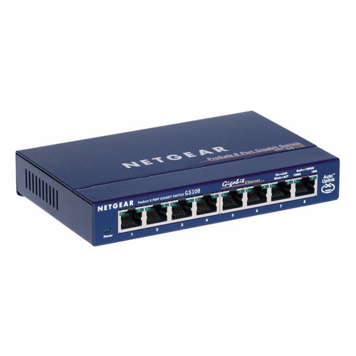 Netgear gs108ge unmanaged - netgear,