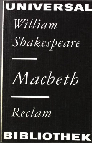 Macbeth reclam shakespeare - macbeth,