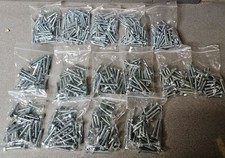 Sechskantschraube Maschinen 4.6 Stahl galv.verz. Senkkopfschraube Konvolut