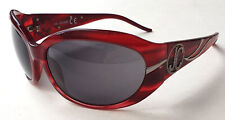 Roberto Cavalli JUST CAVALLI JC131S Vintage Designer Sonnenbrille Damen burgund