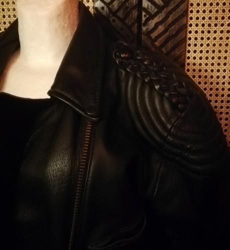 Motorrad lederjacke vintage - motorrad,