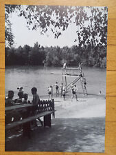 Recke, Waldfreibad, Sprungbrett, Freibad, See, Kinder, Abbildung, 1964