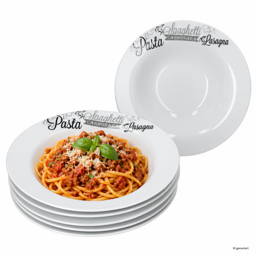 Spaghetti pastateller - 6x,
