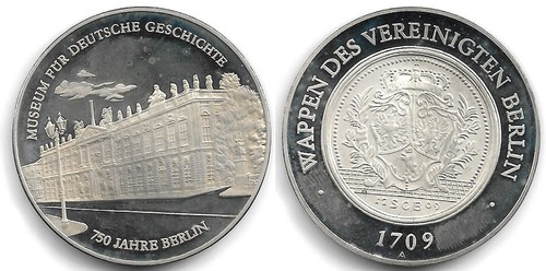 Medaille der berliner münze - der,