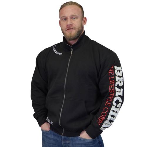 Brachial zip sweater gym - brachial, "gym"
