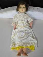 Antike französische Puppe mit Gewand - Paris / France 301 12 149 - 70 cm groß