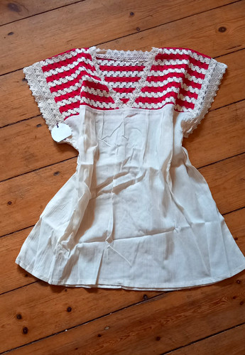 Tolle bluse weiß rot - tolle, 38