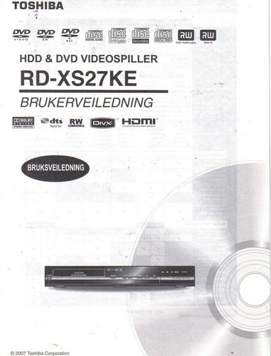 Toshiba ke xs27ke - rd,