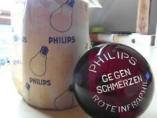 Philips Werbe Glühlampe Infraphil 50er Jahre für Charlotte Perriand Lampe