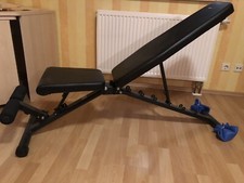 Hantelbank klappbar leicht gebraucht, neuwertig, Preis VB