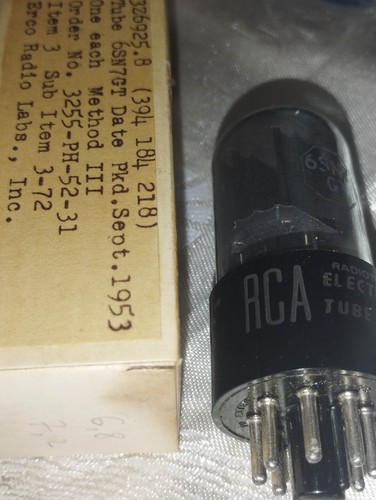 6sn7 vt231 6sn7gt - gt, tube