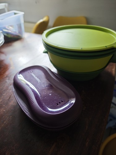 Tupperware mikro gourmet set - mikro,