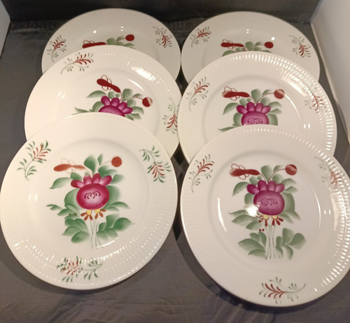Ostfriesenrose teller set - ostfriesenrose,