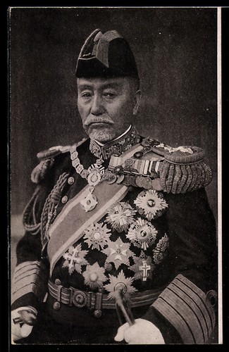 Ansichtskarte admiral togo - togo, in