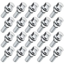 20x Radschraube M14x1,5 28mm Excenterschrauben Versatzschraube AUDI VW MERCEDES