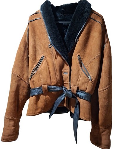 Lammfelljacke shearling damen - lammfelljacke,