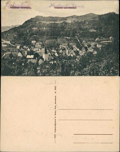 Wemding panorama ansicht - wemding, panorama-ansicht