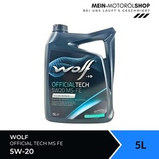 Wolf OfficialTech 5W-20