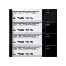 Siedle Tasten-Modul 4-fach