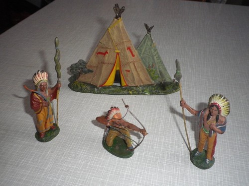 Wildwest diorama relief tipi - wildwest,