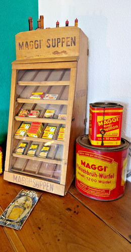 Maggi verkaufsvitrine werbung - verkaufsvitrine,