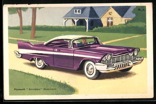 Künstler auto plymouth - auto,