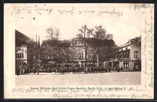 Berlin-Tiergarten, Kaiser Wilhelm-Zelt 2, In den Zelten 2, Ansichtskarte 1909 