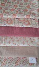 Restepaket Stoffpaket  6 x  25 x 140/150cm ÖKO-Tex Baumwollstoffe Nr. 1
