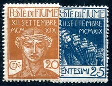 FIUME MILITÄRPOST 1920 3-4 **