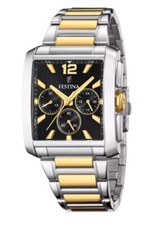 Festina Herren Analog Quarzuhr mit Edelstahl Armband F20637/4